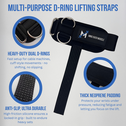 Multi-Purpose D-Ring Lifting Straps